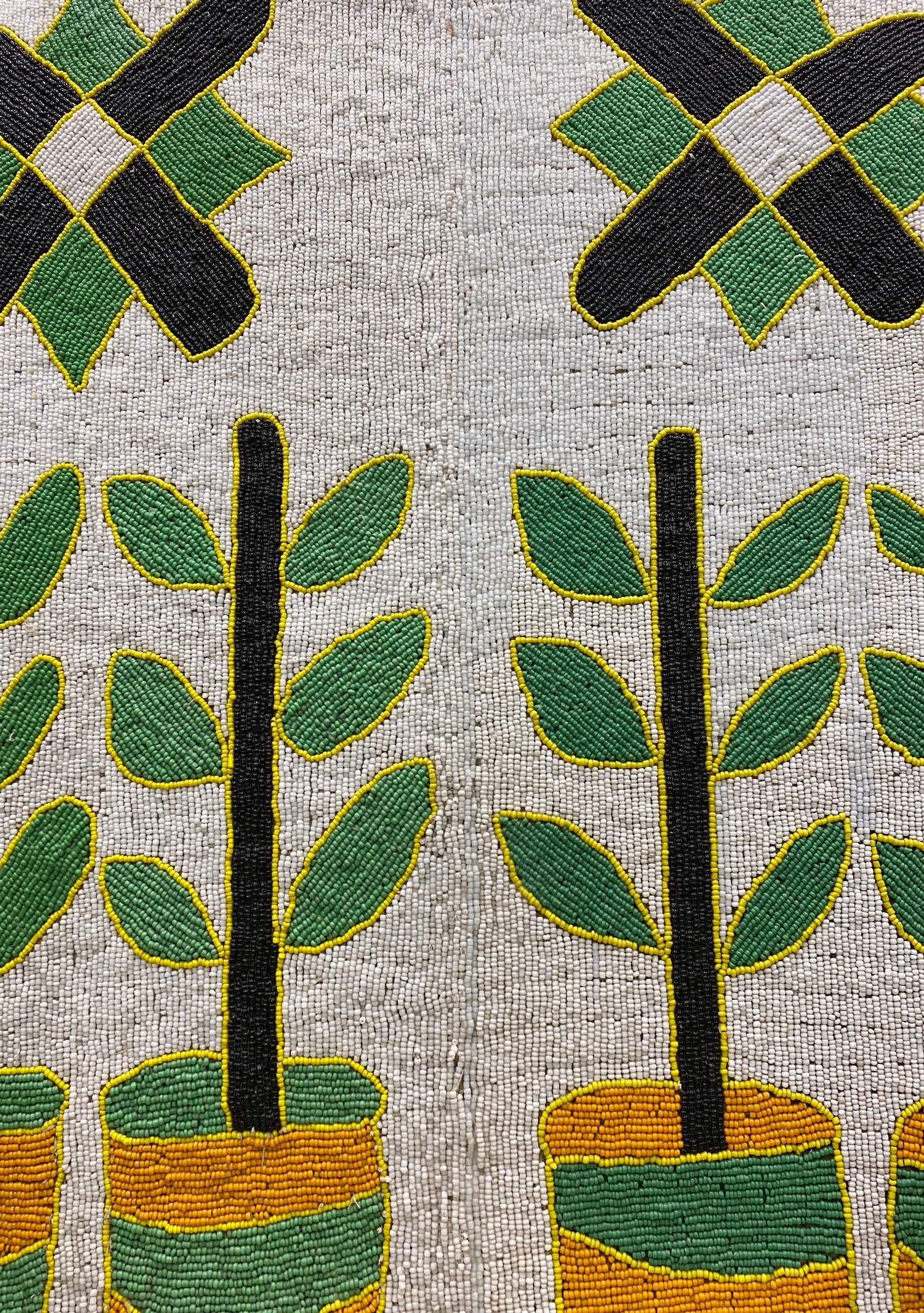 Beaded Yoruba Chair VI