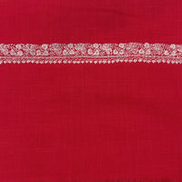 Floral Stripe Embroidered Shawl Pink