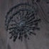 India Kaftan Black with Black Moon Embroidery