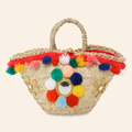Sicilian Basket Fringe Medium Multi