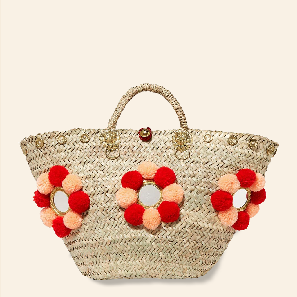 Sicilian Basket Red and Pink