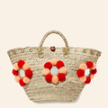 Sicilian Basket Red and Pink