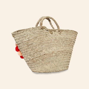 Sicilian Basket Red and Pink