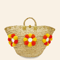 Sicilian Basket Orange and Yellow