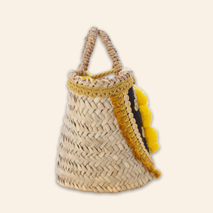 Sicilian Basket Fringe Medium II Yellow