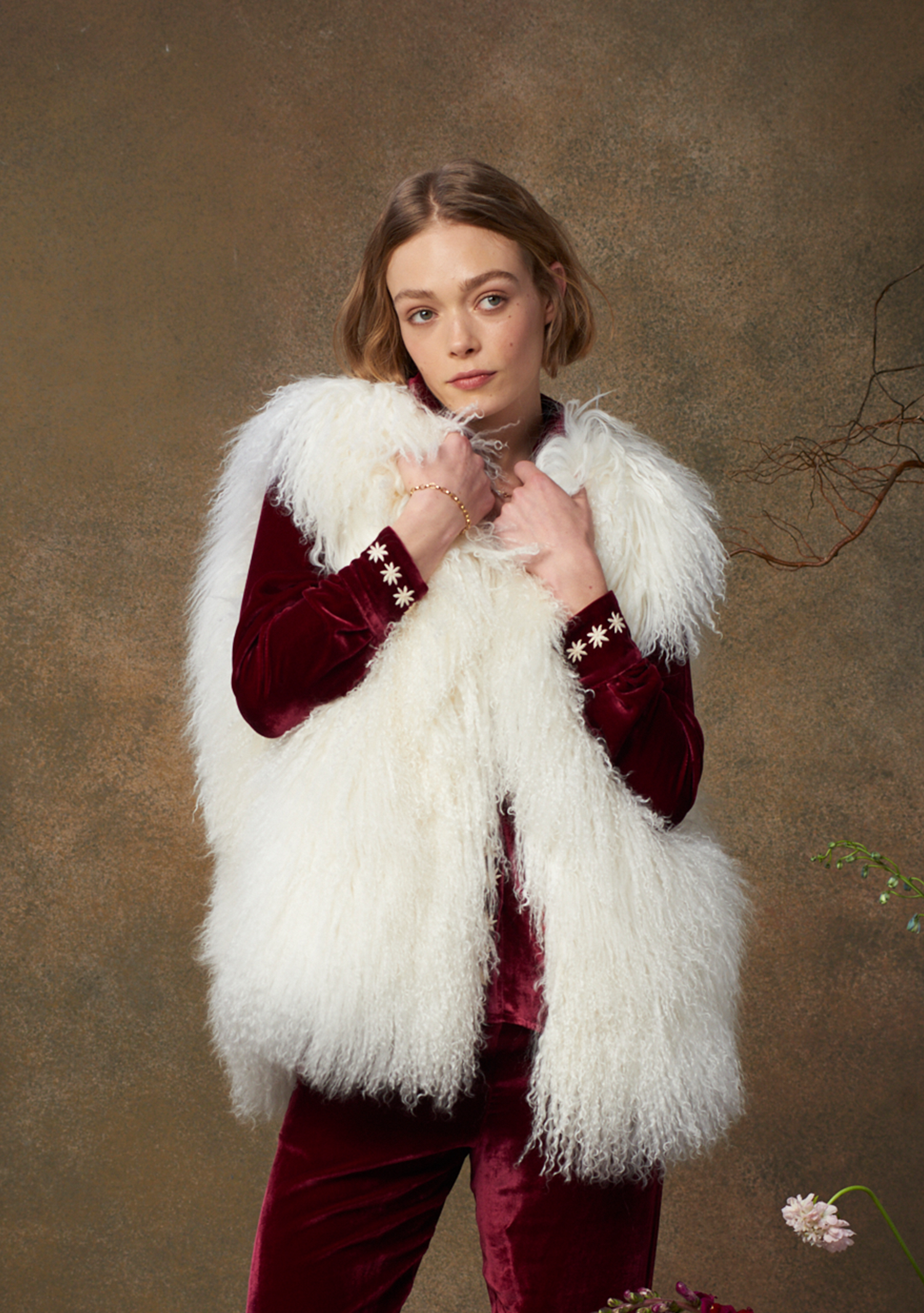 Joon Gilet White
