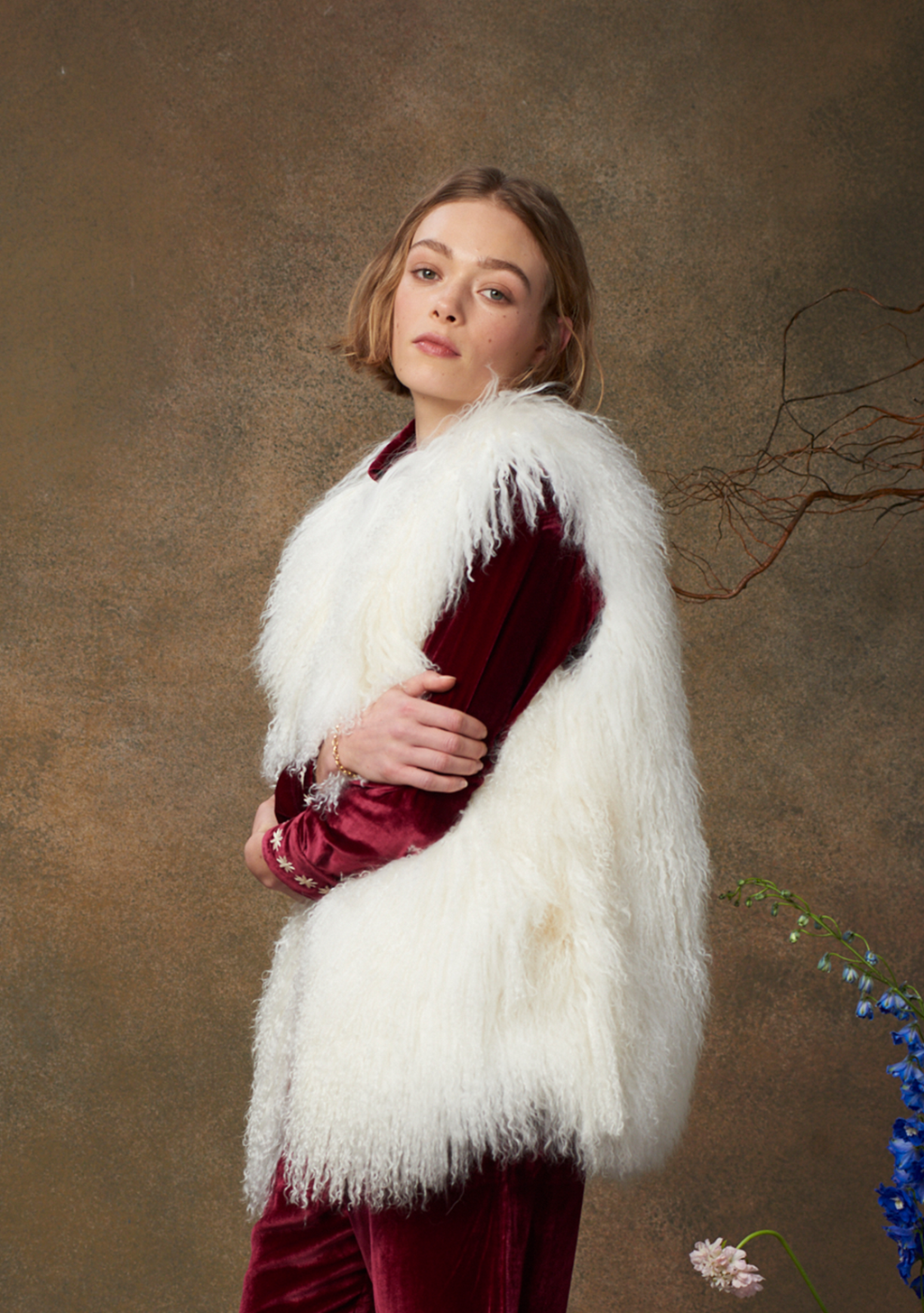 Joon Gilet White