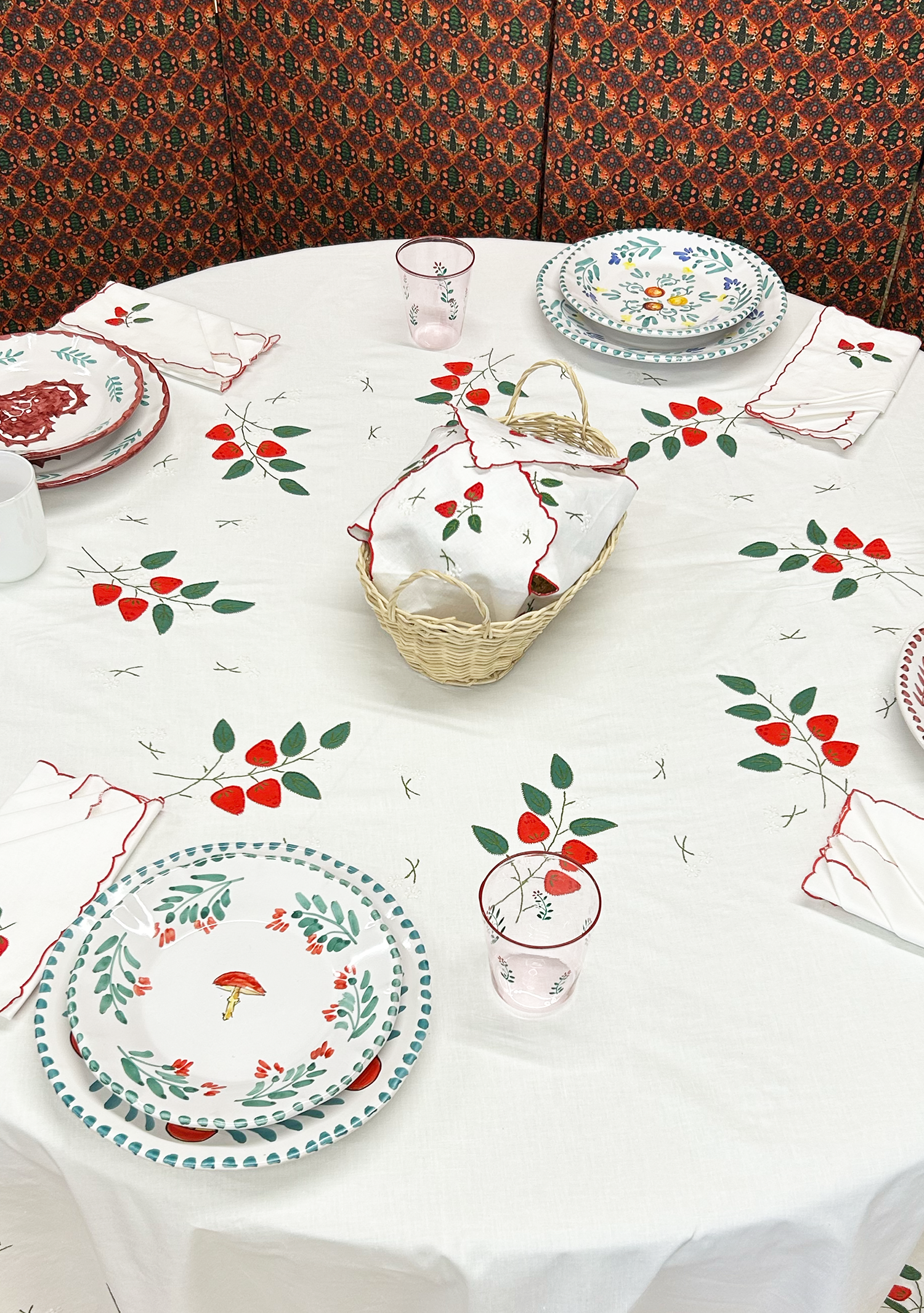 Strawberry Tablecloth
