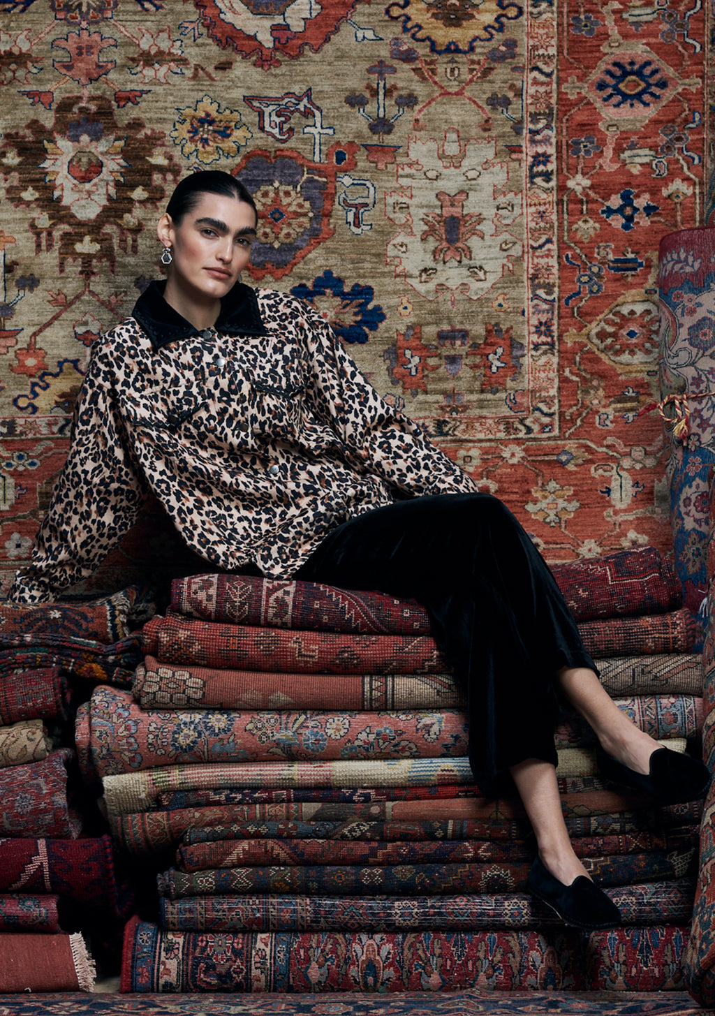 Anya Jacket Muzungu Leopard