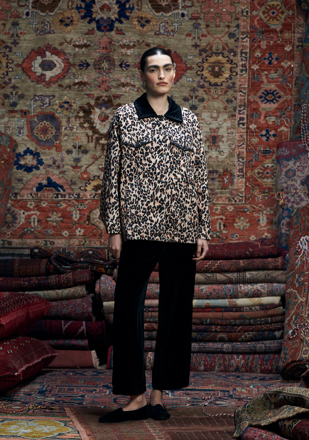 Anya Jacket Muzungu Leopard