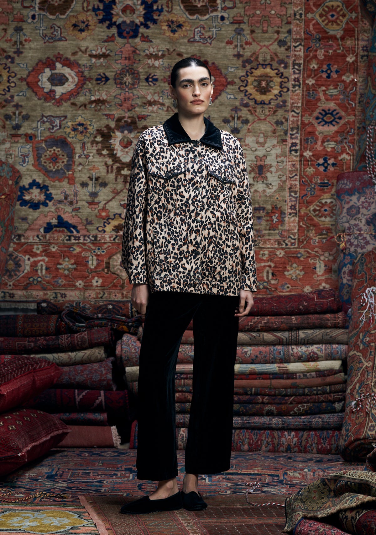 Anya Jacket Muzungu Leopard