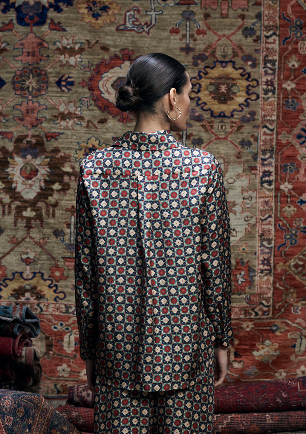 Fern Shirt Golshan Grid