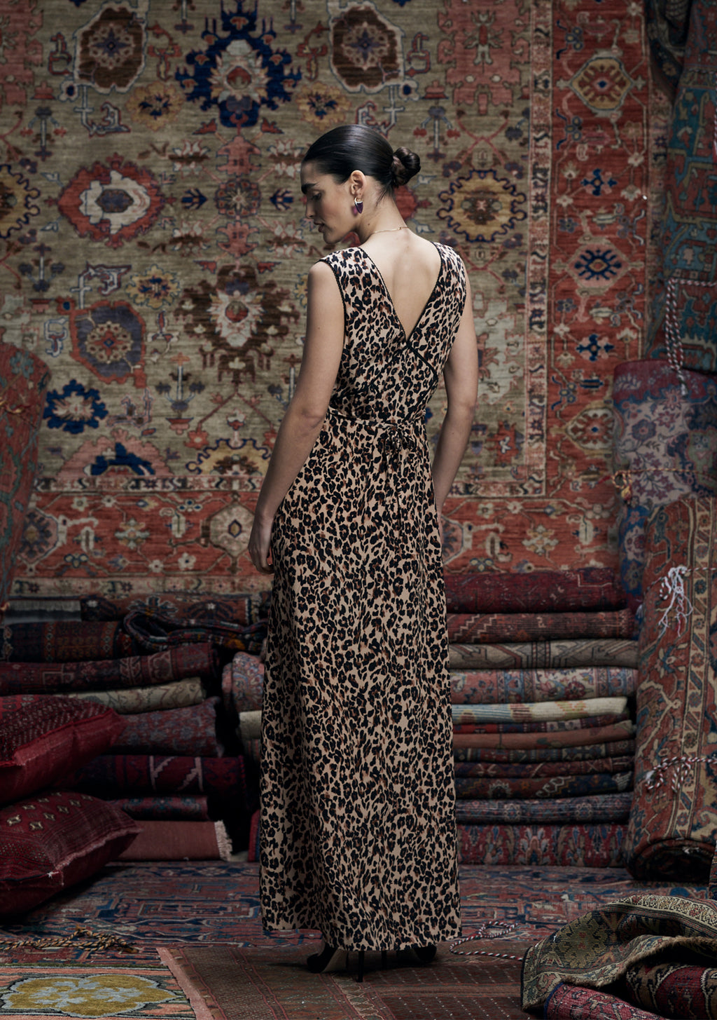 Isabella Dress Muzungu Leopard