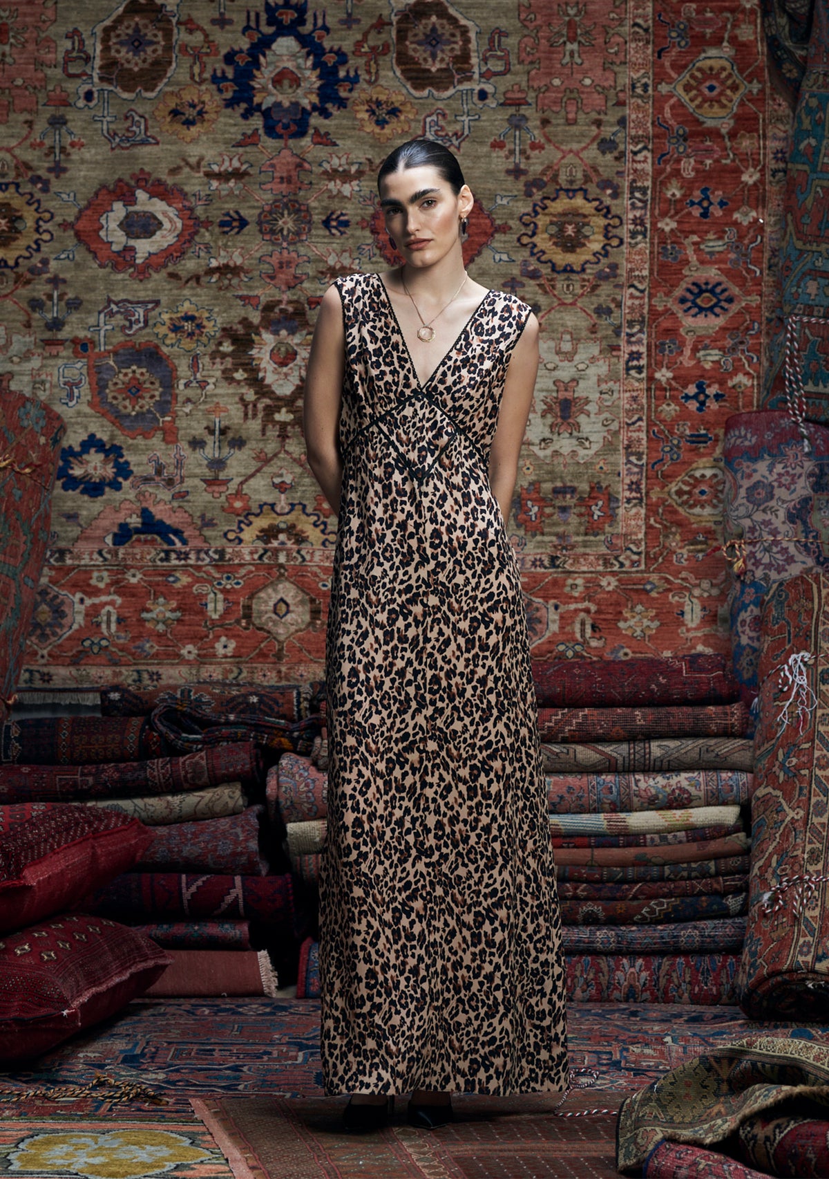 Isabella Dress Muzungu Leopard