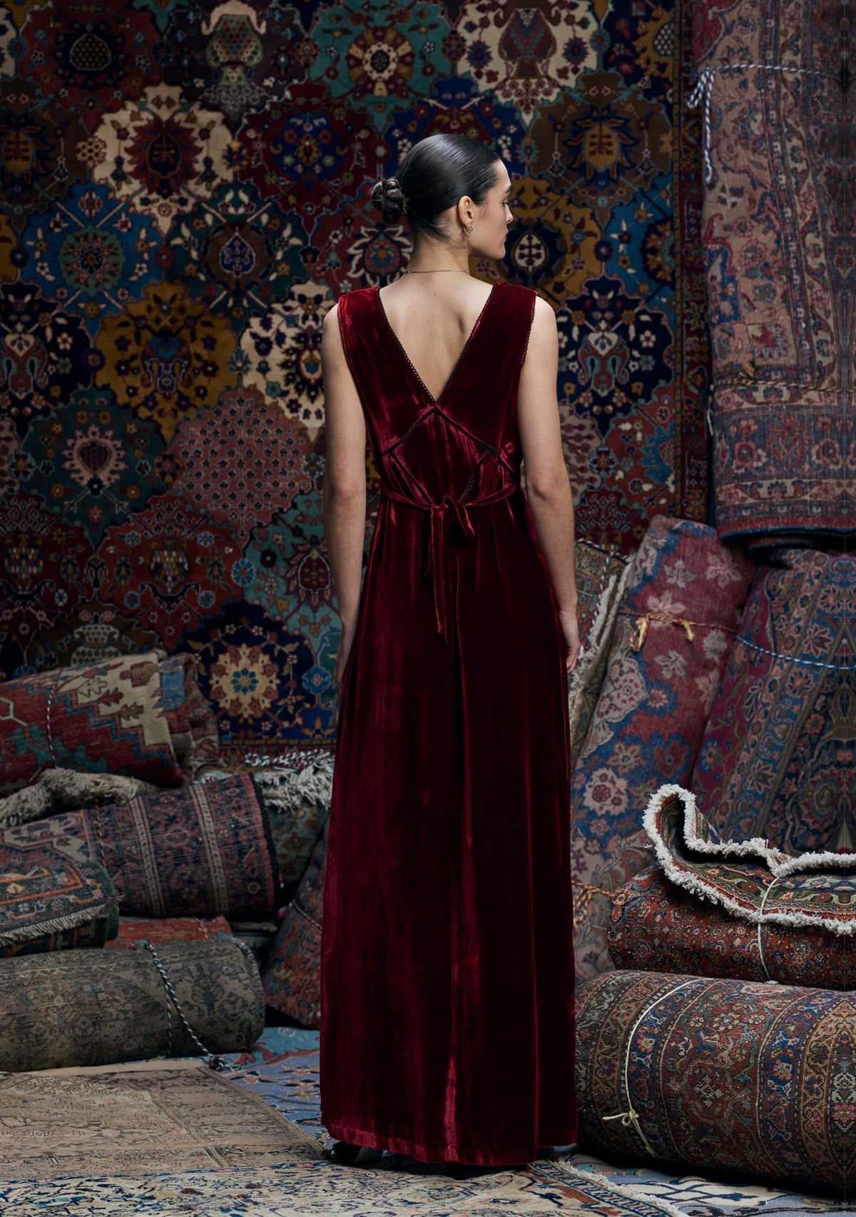 Isabella Dress Red