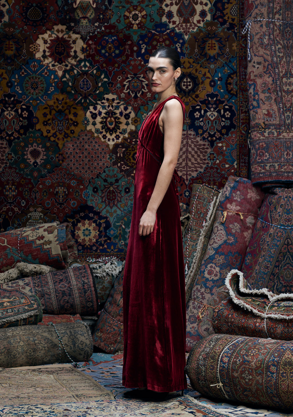 Isabella Dress Red