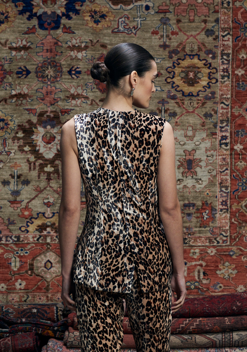 Myrto Gilet Muzungu Leopard