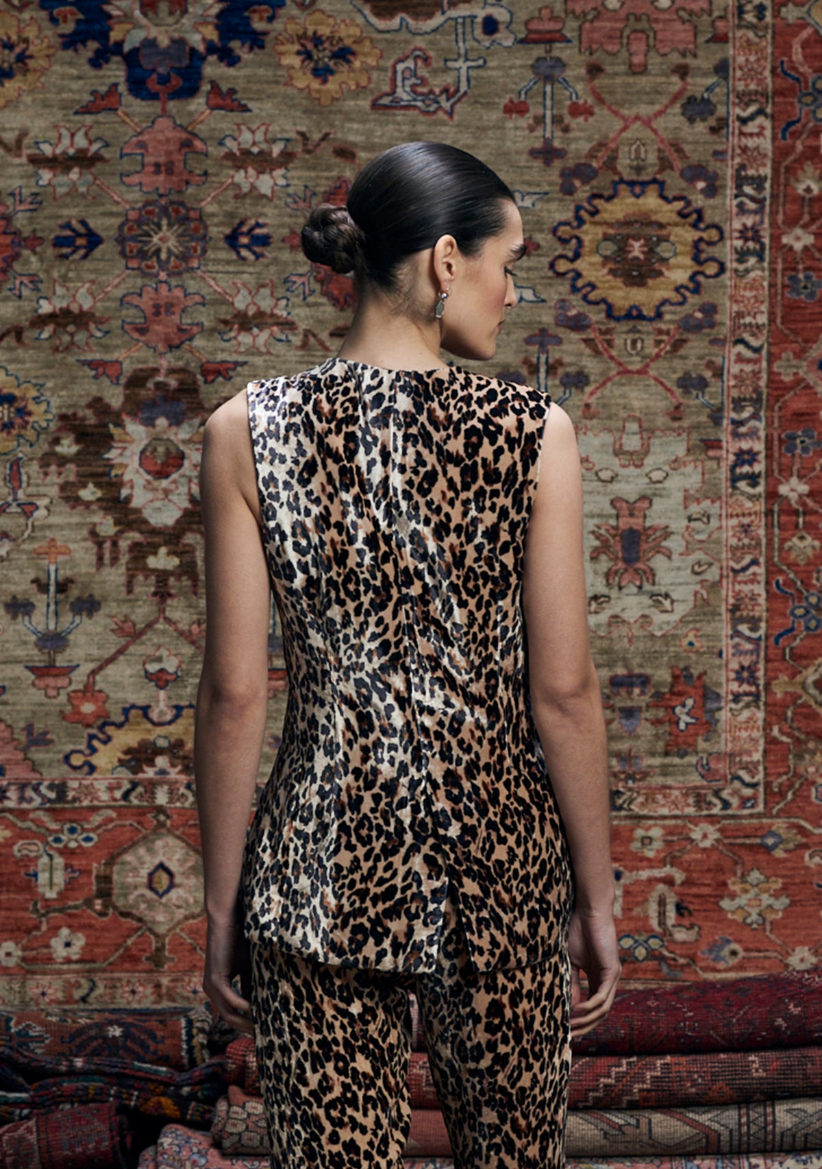 Myrto Gilet Muzungu Leopard