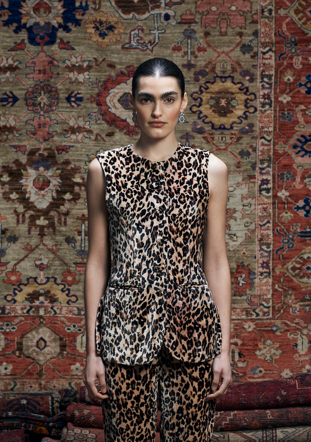 Myrto Gilet Muzungu Leopard