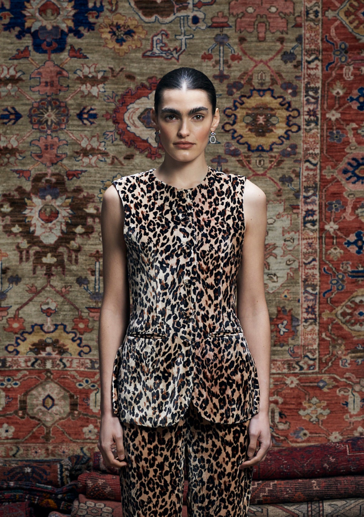 Myrto Gilet Muzungu Leopard