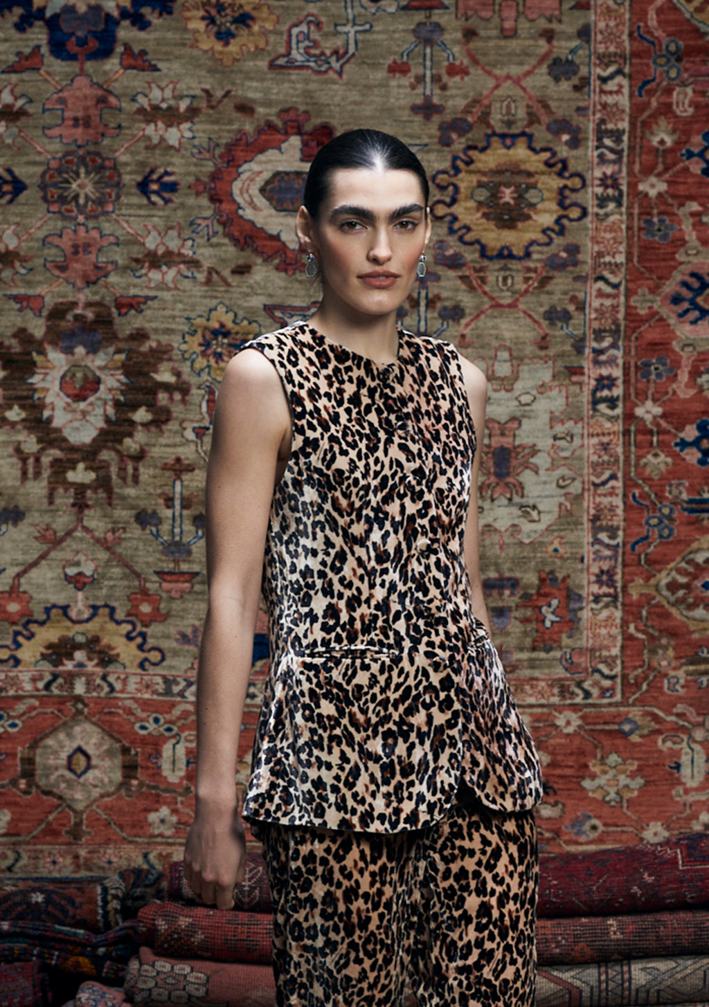Myrto Gilet Muzungu Leopard