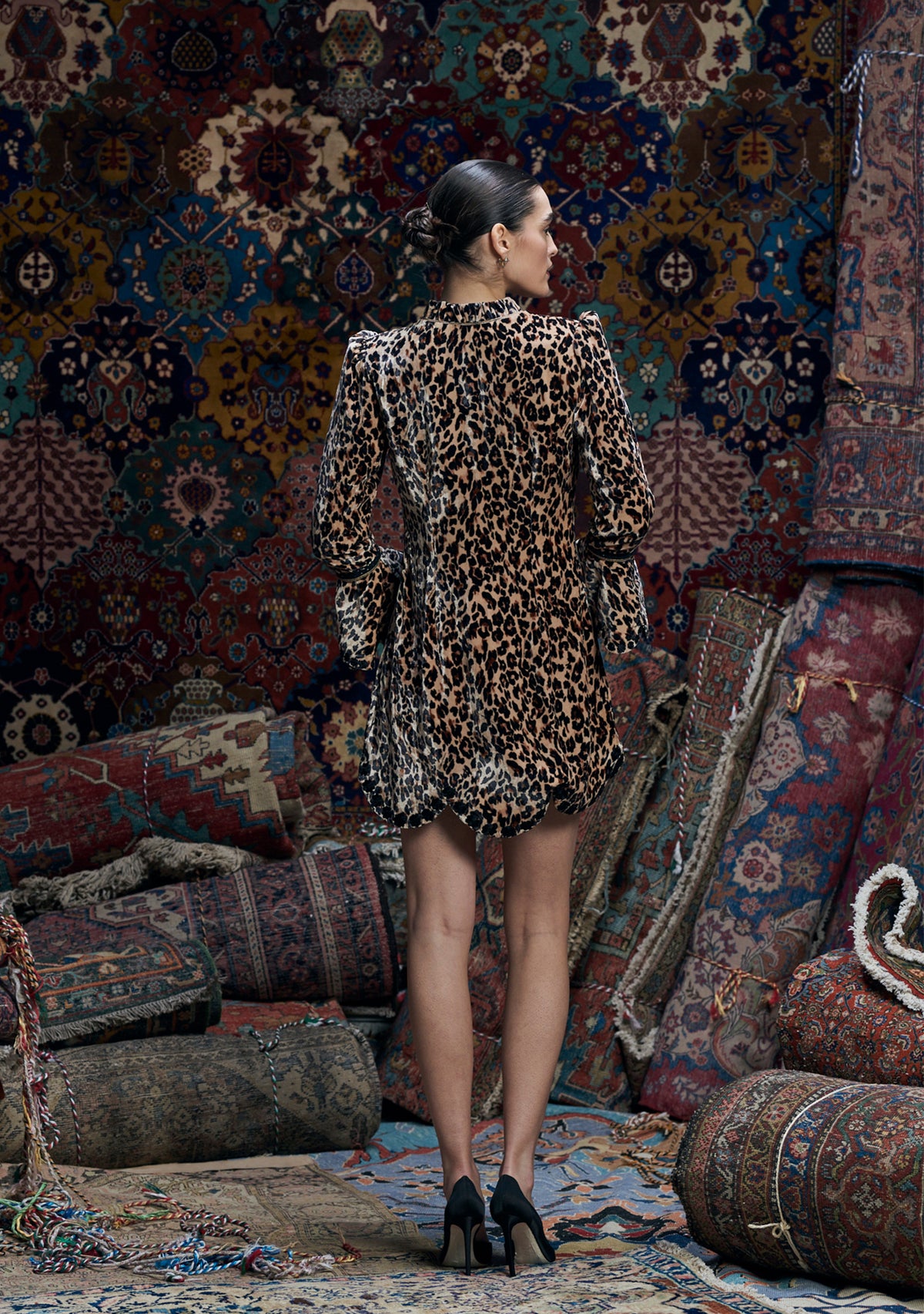 Olympia Dress Muzungu Leopard