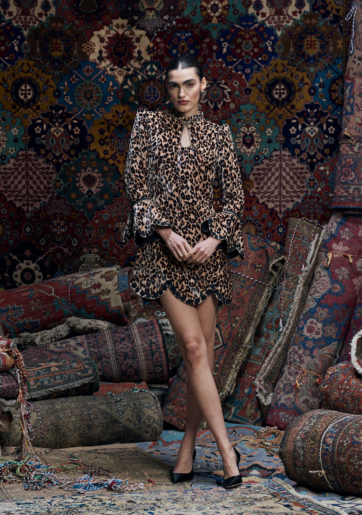 Olympia Dress Muzungu Leopard