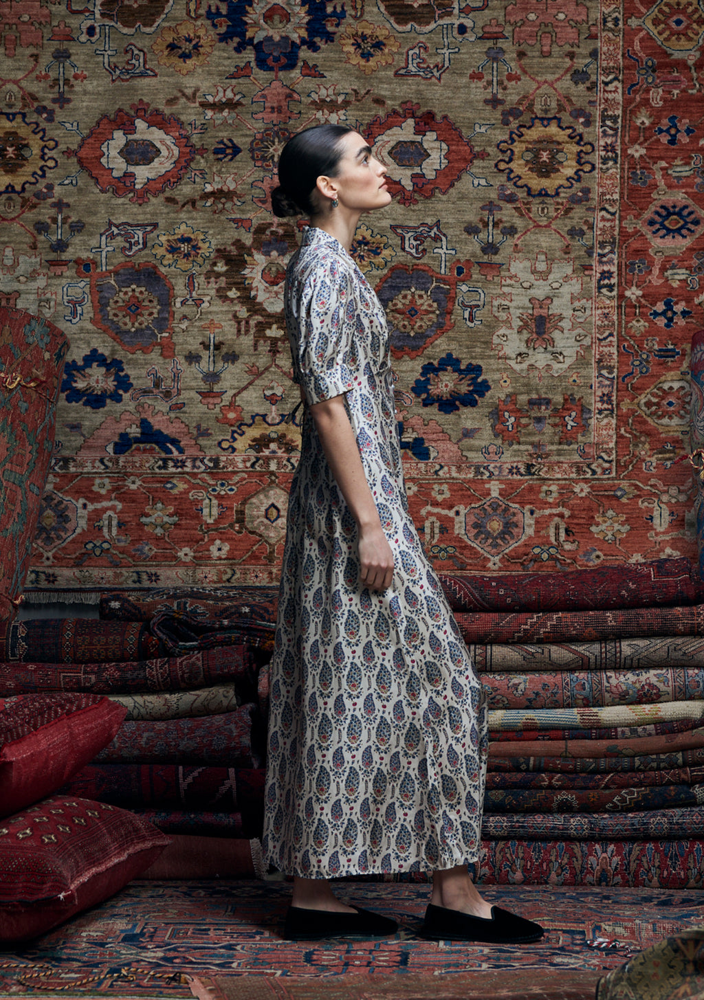 Roxana Dress Boteh Bloom