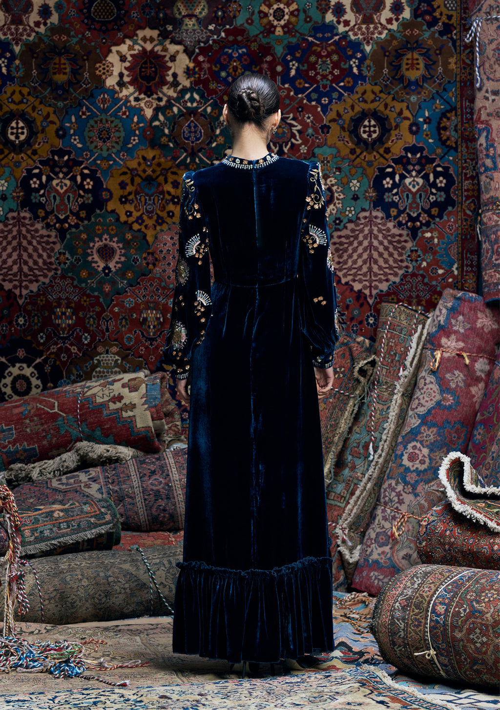 Selena Gown Ink Blue