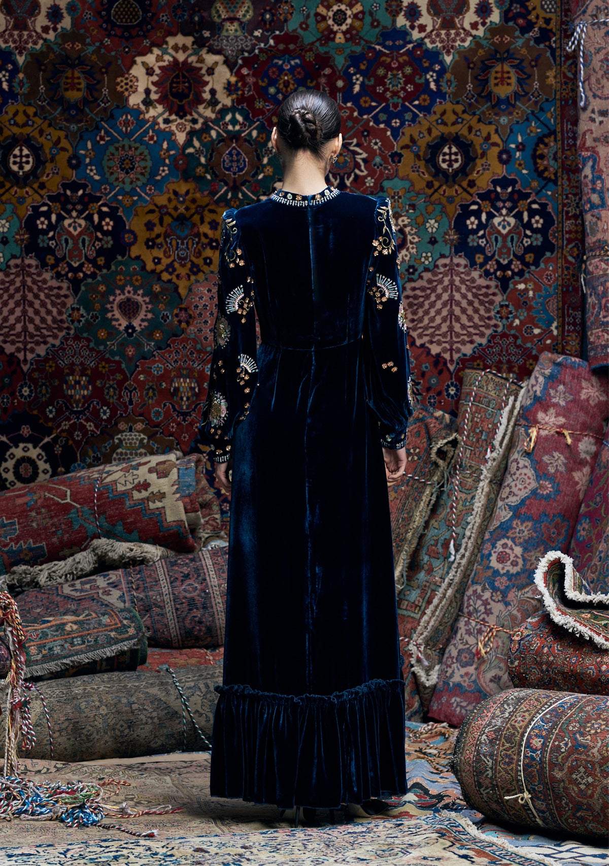 Selena Gown Ink Blue