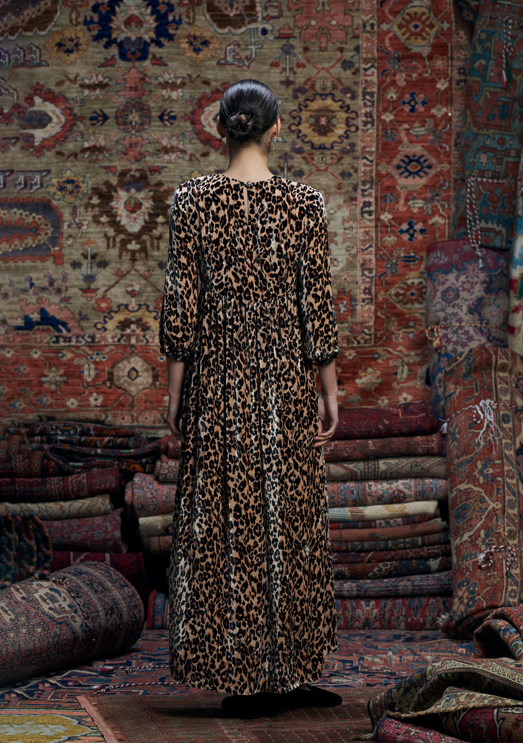 Touba Dress Muzungu Leopard