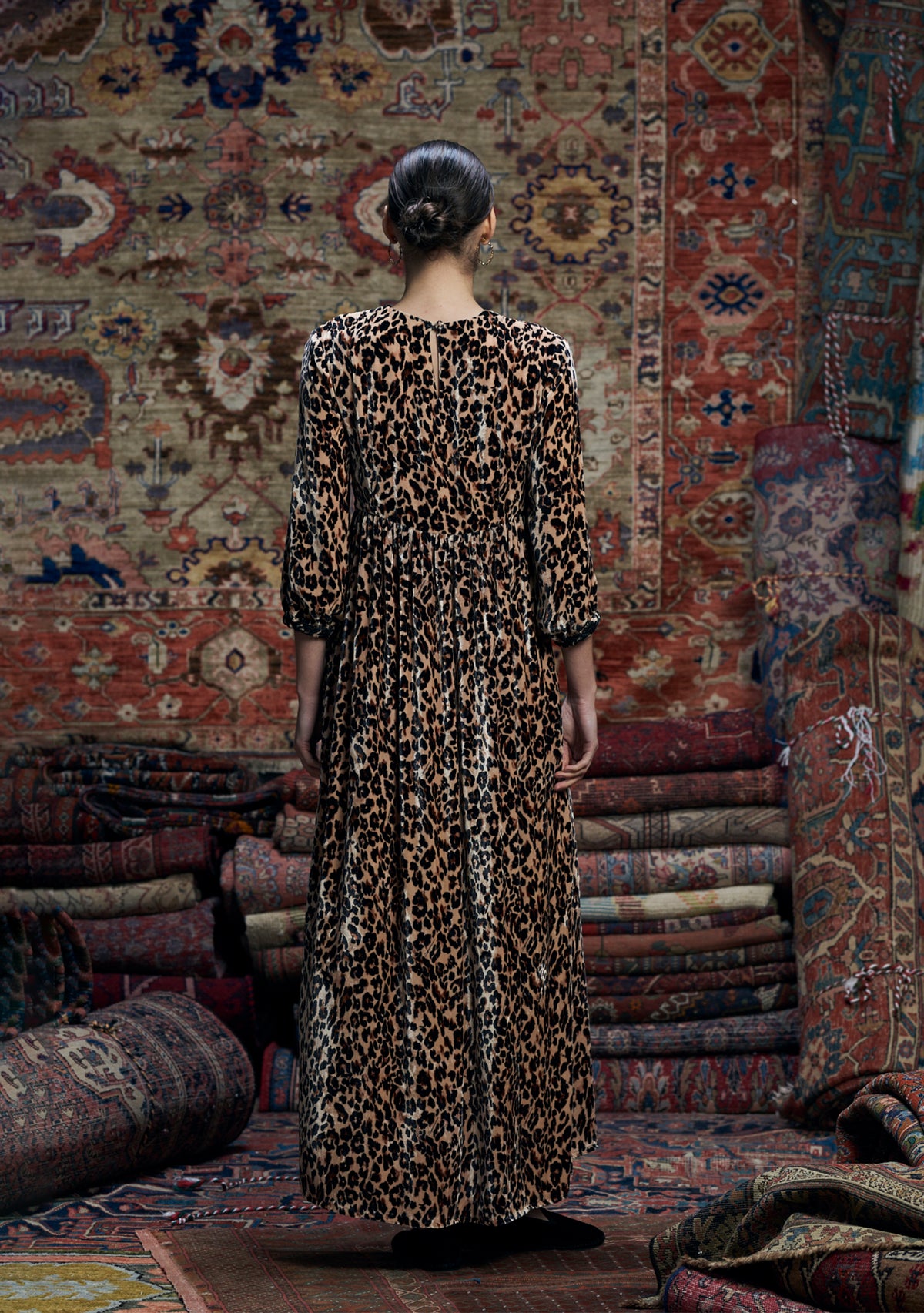 Touba Dress Muzungu Leopard