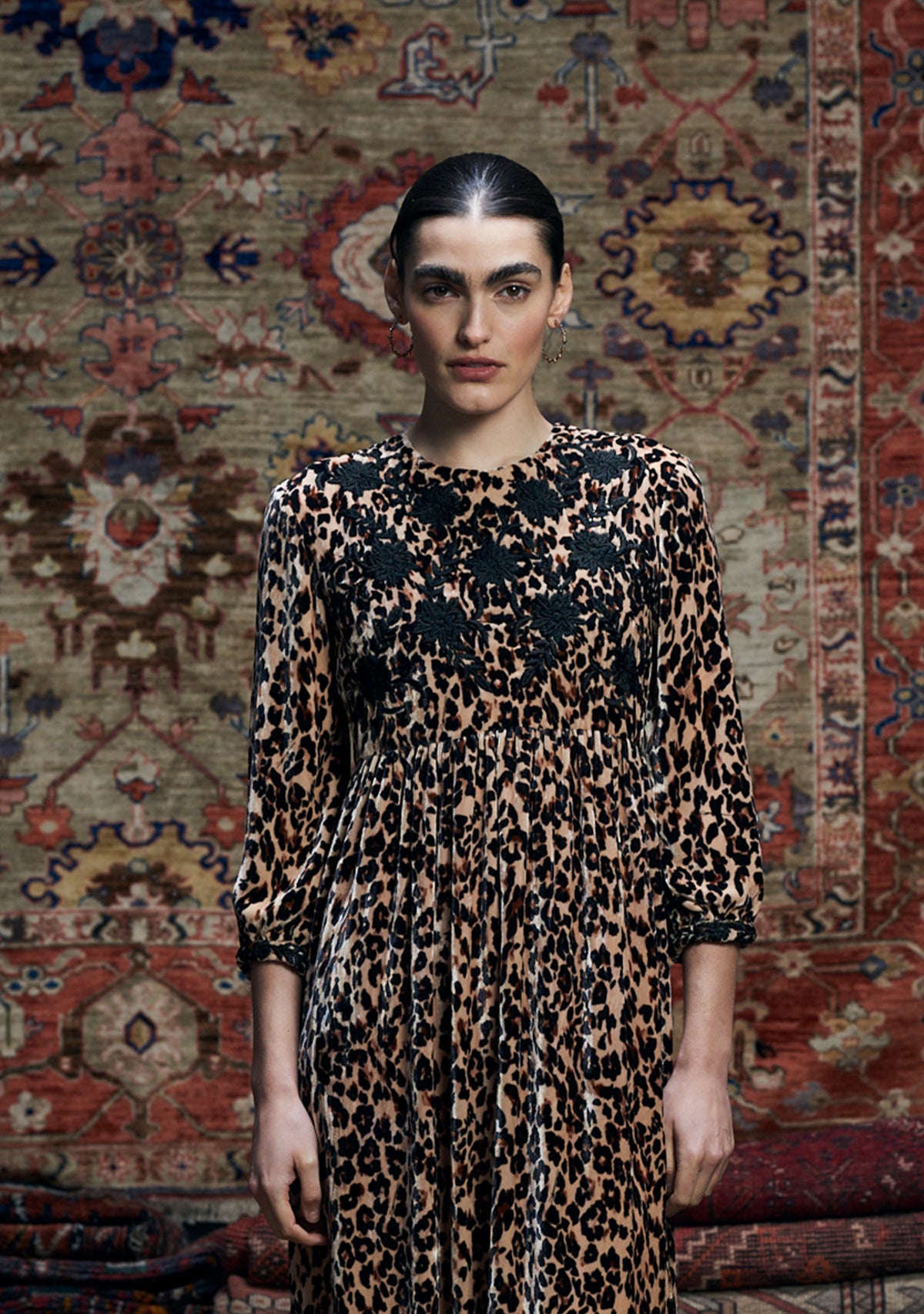 Touba Dress Muzungu Leopard