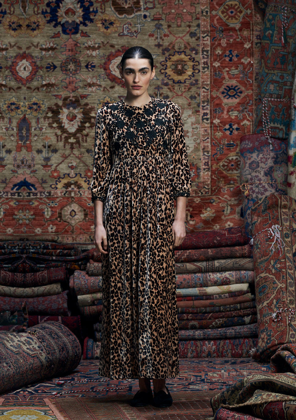 Touba Dress Muzungu Leopard