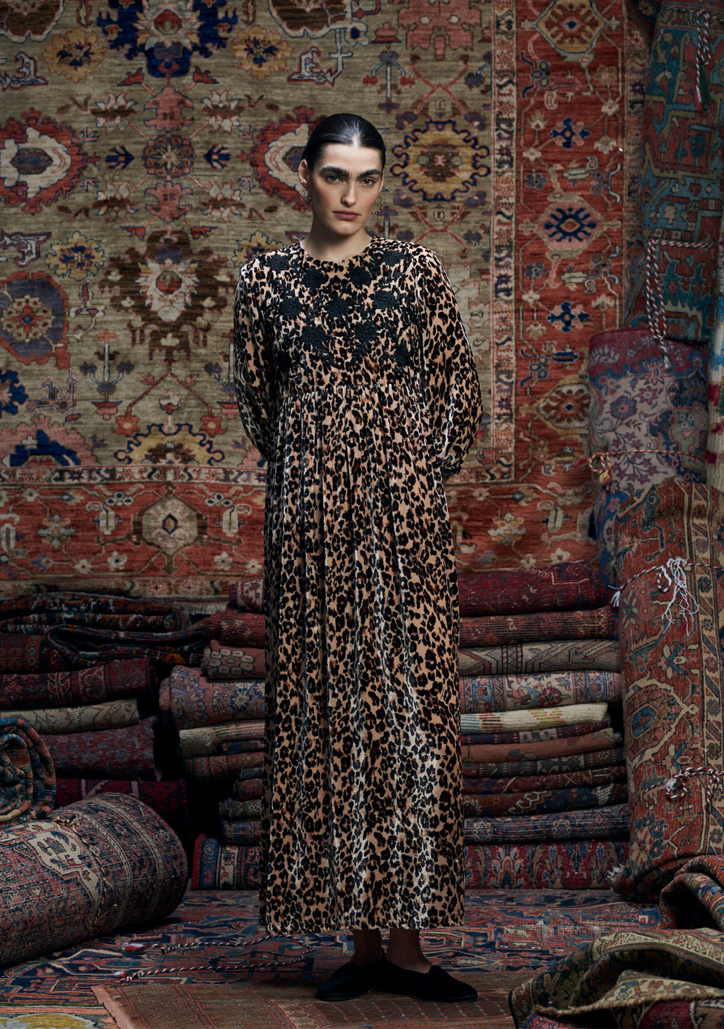 Touba Dress Muzungu Leopard