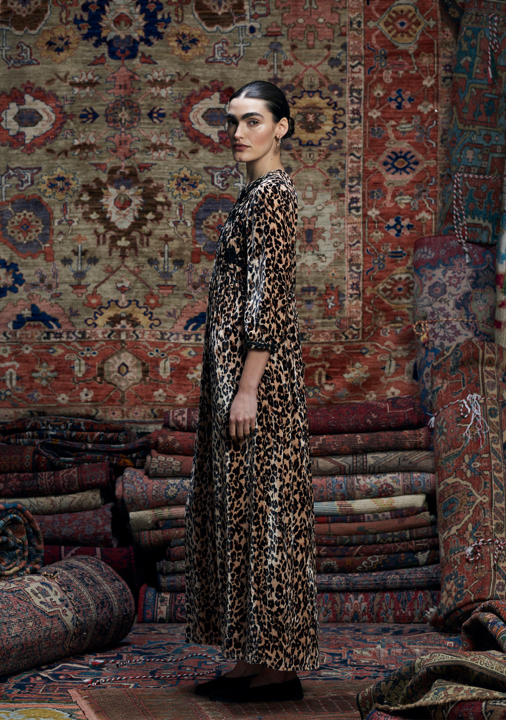 Touba Dress Muzungu Leopard