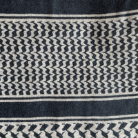Keffiyeh Shawl Black