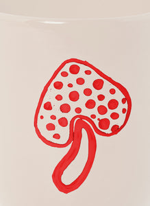 Mushroom Tumbler Cream