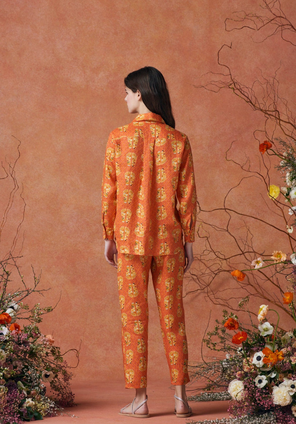 Fern Shirt Lotus Feet Coral