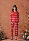 Fern Pants Shibori Coral