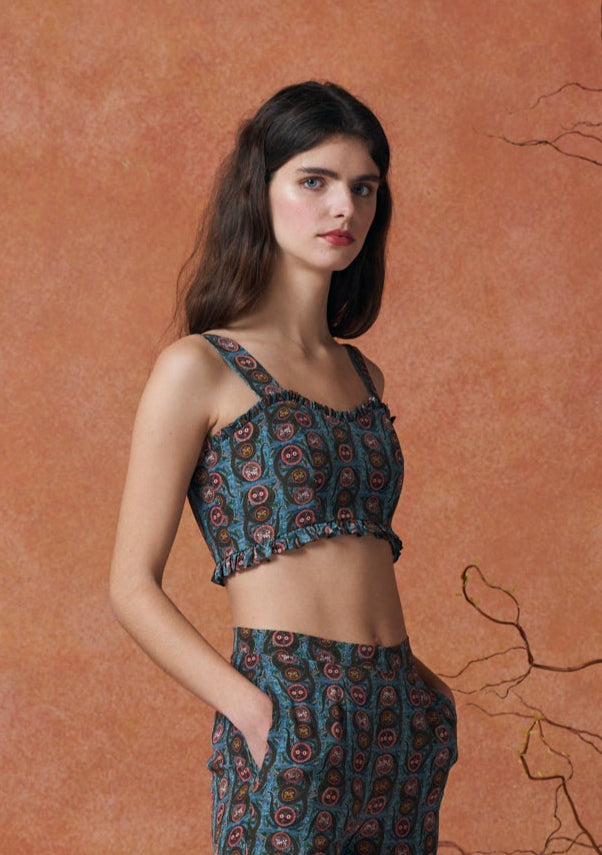 Stephanie Top Serpent Ocean