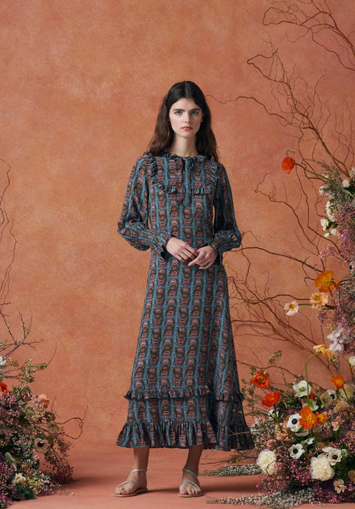 Daphne Dress Serpent Ocean