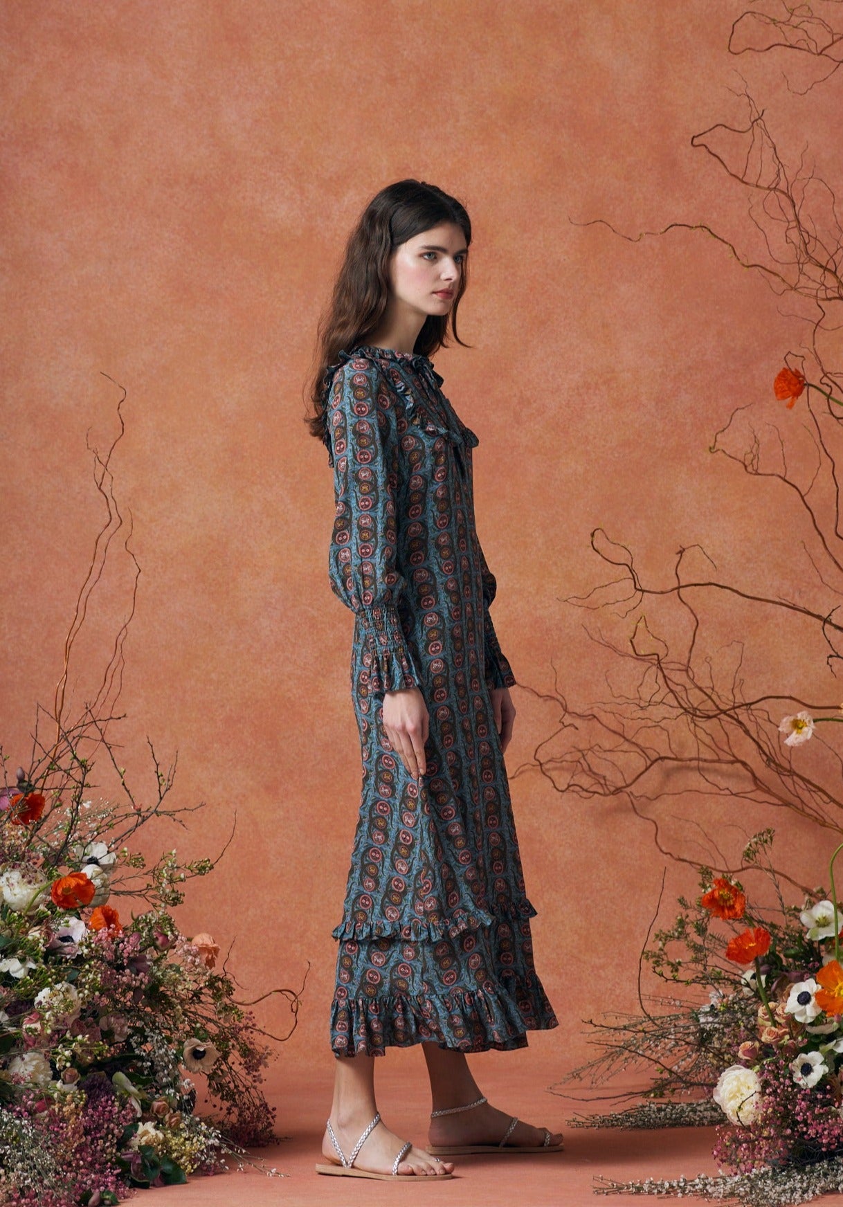 Daphne Dress Serpent Ocean