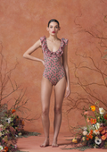 Peony Swimsuit Frog Blossom