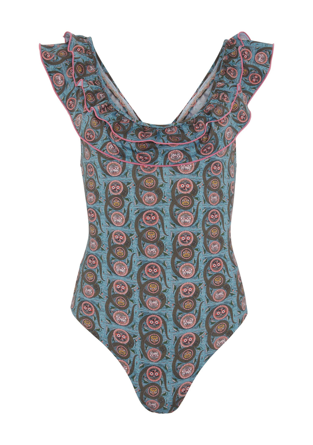 Peony Swimsuit Serpent Ocean