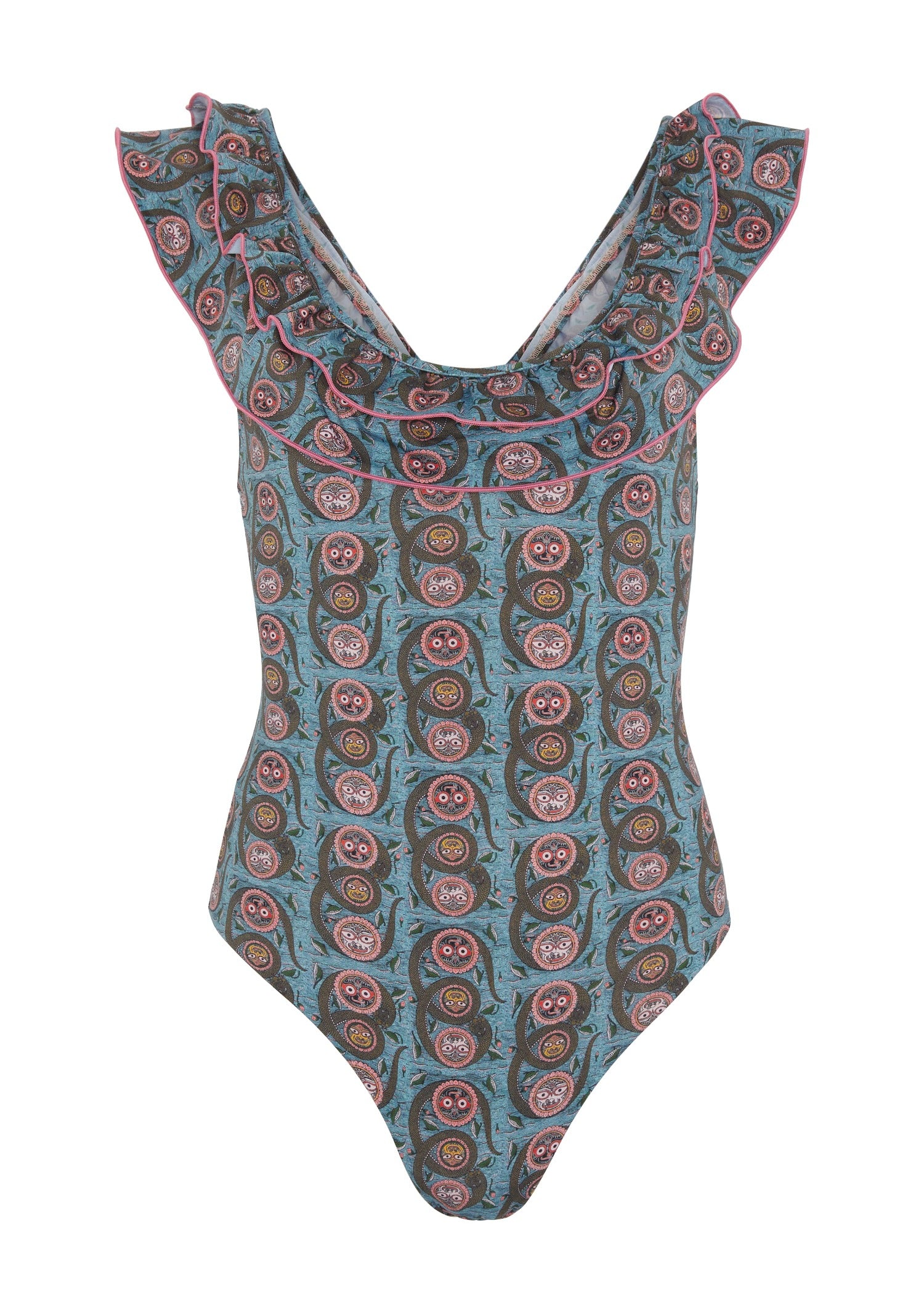 Peony Swimsuit Serpent Ocean
