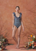 Peony Swimsuit Serpent Ocean