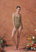 Salma Swimsuit Serpent Yellow