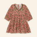 Kids Fran Dress Frog Blossom