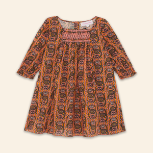 Kids Julieta Dress Serpent Pink Sunset